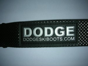 First sample of top boot strap.